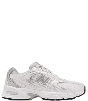 530 Sneakers bianca e grigia argento