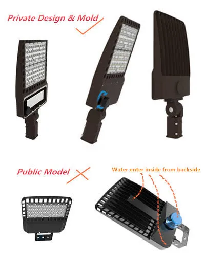 Shoe Box Light WATTAGE SWITCHABLE (100w/150w/200w) 34,000 Lumen (Optional Remote Programmability)